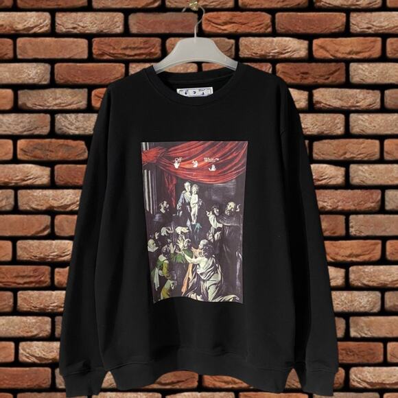 off-white Black Sweatshirt - Picture 1 of 5